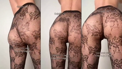 Esin Çepni (Bilal Hancı’nın eski eşi) külotlu çorap şovu