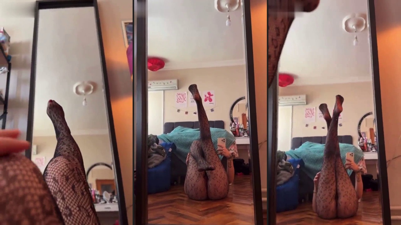 Simge Barankoğlu seksi iç çamaşırlarıyla yeni ifşası