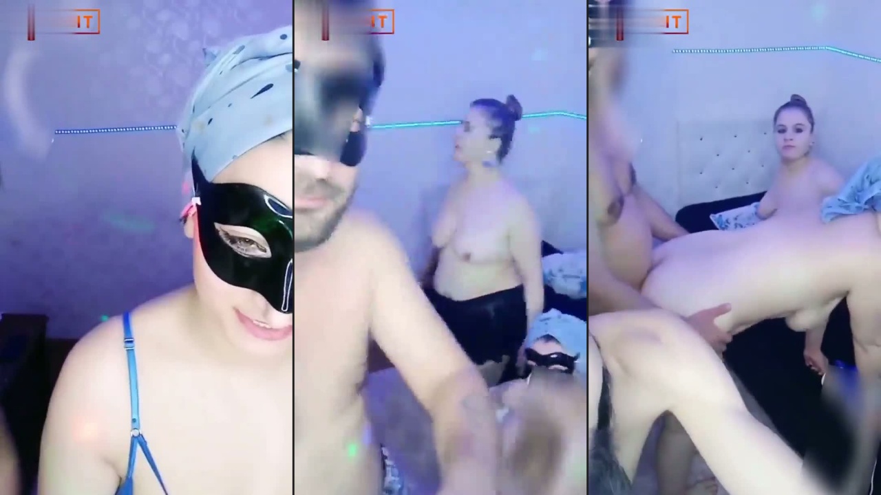 Türk swinger partisinde dört kişi eş değiştiriyor